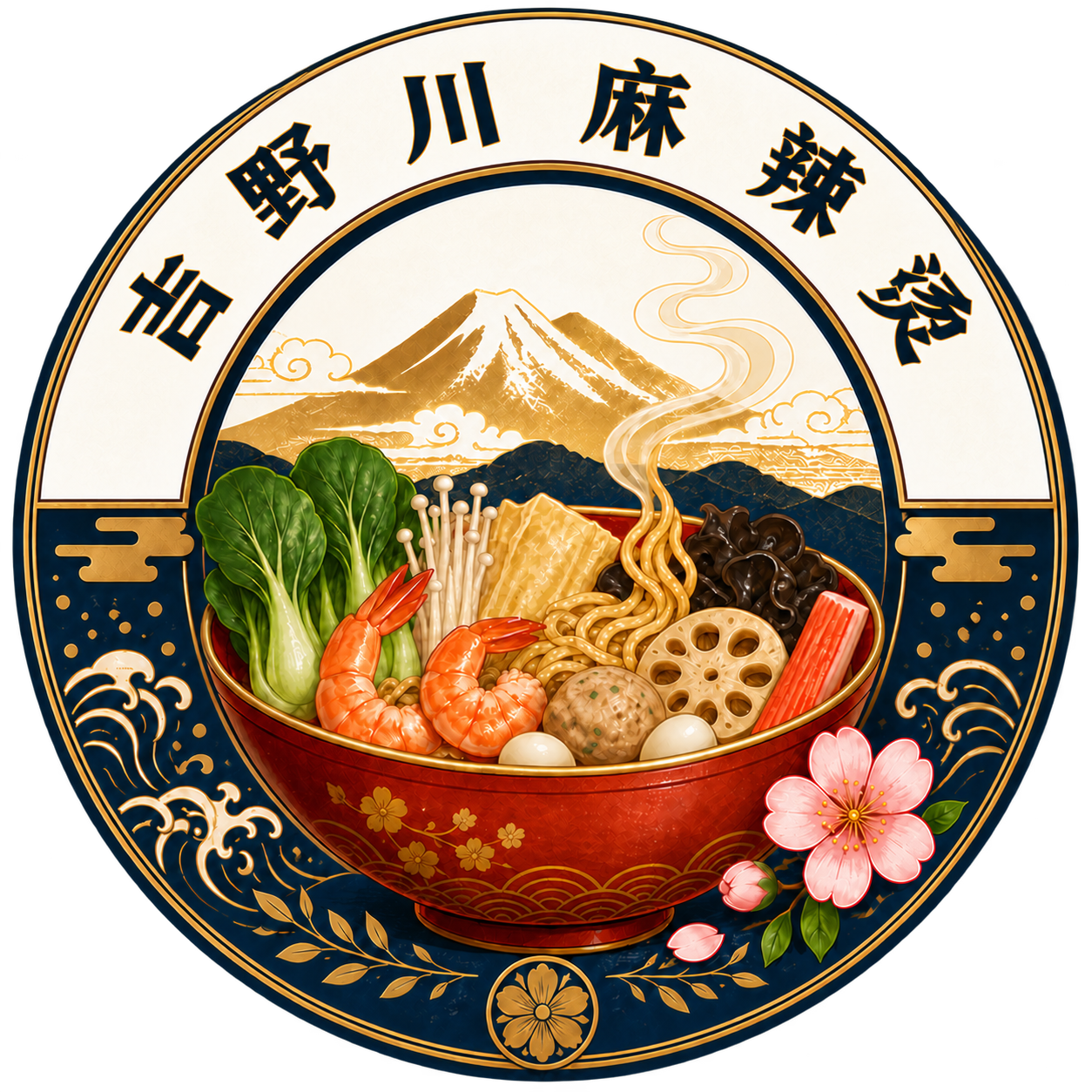 吉野川麻辣烫 公式ロゴ